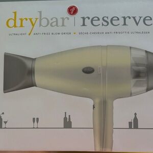 Drybar Ultralight Blow Dryer in Silver and White